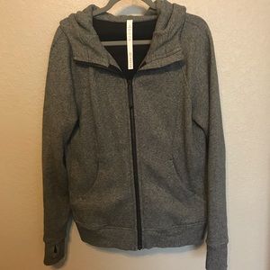 Lululemon Scuba Hoodie, like new. Charcoal.